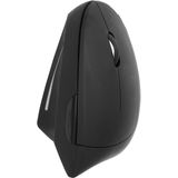 Muis Quantore ergonomisch draadloos USB-A adapter zwart | 48 stuks