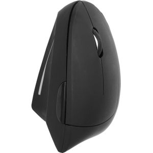 Muis Quantore ergonomisch draadloos USB-A adapter zwart | 48 stuks