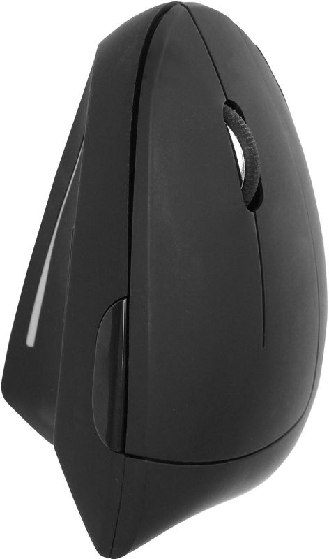 Muis Quantore ergonomisch draadloos USB-A adapter zwart | 48 stuks