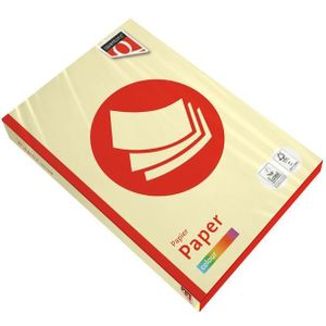 Kopieerpapier Quantore Colour A4 160gr kanariegeel 250 vel