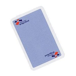 Bridge Bond Speelkaarten - Professionele set met blauwe achterkant - Geschikt voor 1 pak
