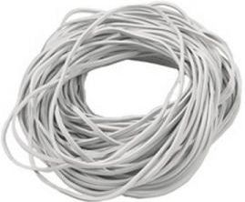 Elastiek 80x1,5mm wit 1 kilo