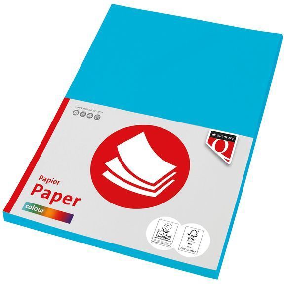 Quantore - Col-100 - Kopieerpapier - A4 - 120 gram - Azuurblauw