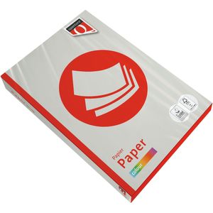 Kopieerpapier Quantore Colour A4 80gr grijs 500 vel | 5 stuks