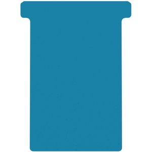 T-kaart djois formaat 3 77mm blauw 100st | 5 stuks