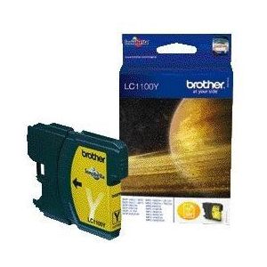 Brother - LC-1100 - Cartridge - Geel - Tot 325 pagina's