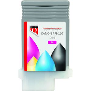 Inktcartridge Quantore alternatief tbv Canon PFI-107 rood | 12 stuks