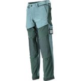 Mascot Customized Broek met kniezakken 22279-605 - lichtbosgroen/bosgroen