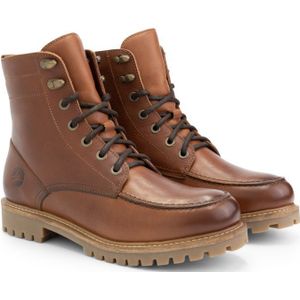 Travelin Haugesund - Veterschoenen - Cognac - 42