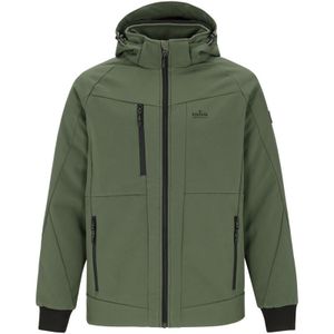 Kjelvik Foss - Softshell jas - Donkergroen - 2XL