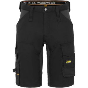 Snickers Allround 6143 Stretch - Korte werkbroek - 54 - Zwart