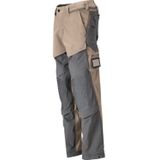 Mascot Customized Broek met kniezakken 22279-605 - donkerzand/steengrijs