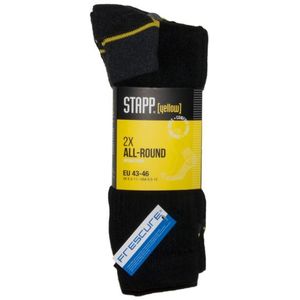 Stapp Yellow All round - Sokken - Zwart - 43-46