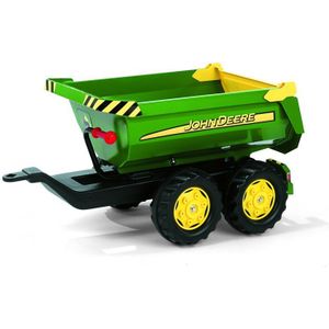 Rolly Toys Aanhanger - John Deere Halfpipe