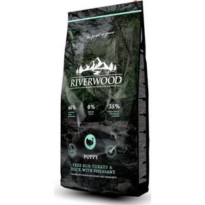 Riverwood Puppy - Hondenvoer - Kalkoen - Eend - 2 kg