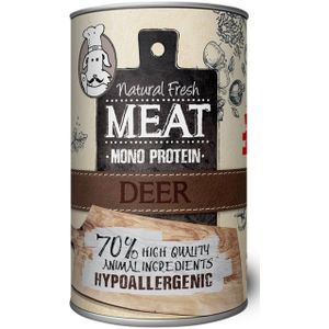 Natural Fresh Meat Mono Protein - Hondenvoer - Hert - 400 gram