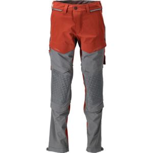 Mascot Customized 22279 - Werkbroek - 52 - L76 - 52 - Rood/Grijs - 52 - 76 cm