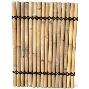 Bamboe schutting halfrond - 90 x 120 cm - Naturel - Eviro Bamboe