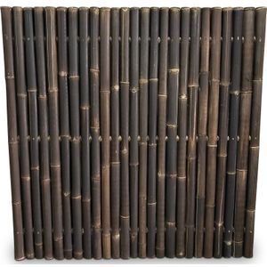 Bamboe schutting - 180 x 180 cm - Donker - Eviro Bamboe
