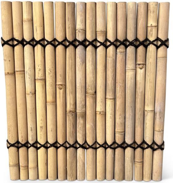 Bamboe schutting halfrond - 90 x 100 cm - Naturel - Eviro Bamboe