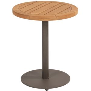 4 Seasons Outdoor - Volta Bijzettafel - Terre - Teak - Ø45 x 55 cm
