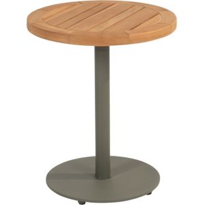 4 Seasons Outdoor - Volta - Bijzettafel - Olive - Aluminium - 45xH55 cm