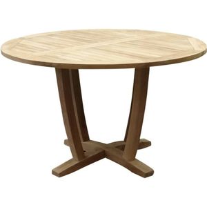 Legand dining tuintafel 140 cm rond teak