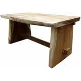 Boomstamtafel 160x90xH77,5 cm - bladdikte 8 cm
