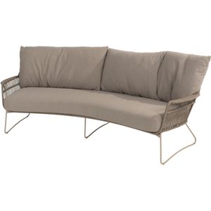 Botanic - 3-zits Lounge Sofa - Kleur: Grijs - Materiaal: Olefin Bouclé - Inclusief Kussens