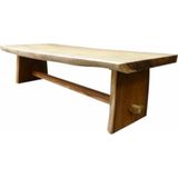 Boomstamtafel 250x100xH77,5 cm - bladdikte 10 cm