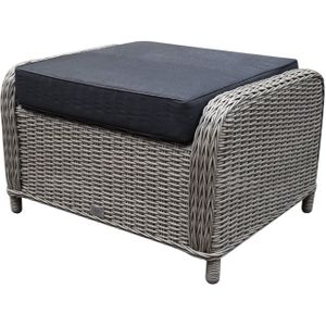 AVH-Outdoor - Toscane Bilboa - Voetenbank - Grijs - Inclusief Kussen