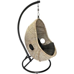 Xenos hangstoel naturel rotan
