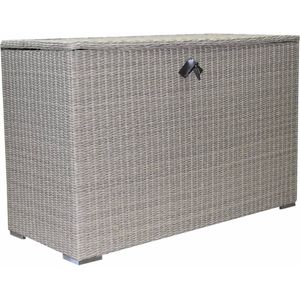 Kussenbox groot 167x70xH106 cm grijs