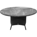 AVH-Collectie - Riccione - Tuintafel - Rond - 150cm - Gehard Glas
