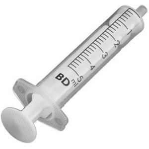 BD Discardit II injectiespuit 5ml 2-delig 100 stuks