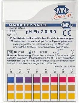 pH-Fix - Indicator Strips - 2.0 - 9.0 - 100 Stuks