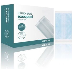 Klinion Exsupad zwaar absorberend wondverband niet steriel 10x20cm