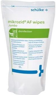 Mikrozid AF Jumbo desinfectiedoekjes navul 20x20cm 220 stuks
