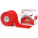 Nasara kinesiologie tape Rood 5 meter x 5cm