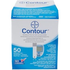 Contour teststrips 50 stuks