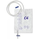 Curion curibag C4 urinebedzak met kruiskraan 2 liter 10 stuks