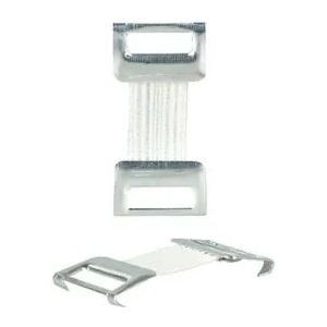 Verbandhechters - Verbandklemmen - Wit - 50 Stuks