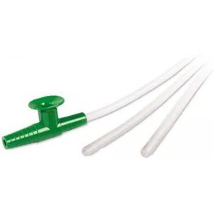 Uitzuigkatheter met vacuumcontrole