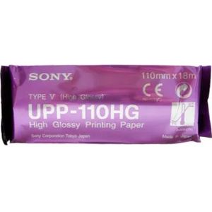 Sony printpapier UPP-110HG - Voor echografie - Hoge kwaliteit en duurzaam - Zwart-wit