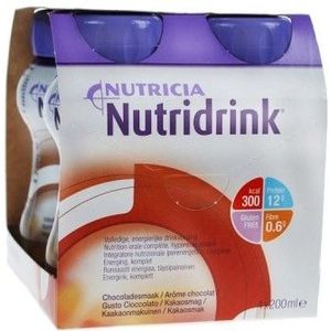 Nutridrink drinkvoeding Chocolade 4x200ml