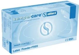 Sempercare Latex handschoenen poedervrij 100 stuks