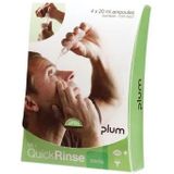 Plum QuickRinse oogspoeling ampullen met 0,9% NaCl