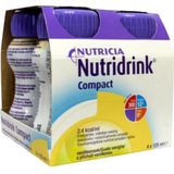 Nutridrink Compact drinkvoeding Vanille 4x125ml