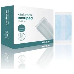 Klinion - Exsupad - Verband - Niet Steriel - 10 x 20 cm - 50 Stuks