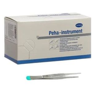 Anatomisch pincet 14cm recht disposable steriel, 40 stuks